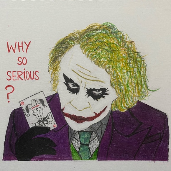 Other - Joker heath ledger painting